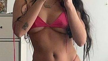 Lourdes Leon Shows Off Her Sexy Tits in a Bikini on leakfanatic.com