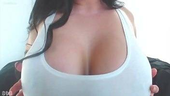 Korina Kova | Oil And Lotion White Shirt Boob Worship ManyVids?Naked BBW on leakfanatic.com