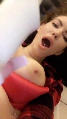 Viking Barbie vib hard orgasm snapchat premium xxx porn videos on leakfanatic.com