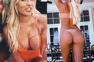 Paulina Gretzky Nude Tit And Ass Cheeks On TikTok on leakfanatic.com