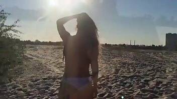 Genevieve Gandi Xana D on the beach premium free cam snapchat & manyvids porn videos on leakfanatic.com