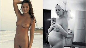 Chrissy Teigen Nude & Topless ULTIMATE Collection on leakfanatic.com