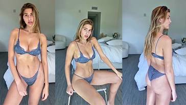 Kara Del Toro  Sexy Lingerie Try On Video on leakfanatic.com