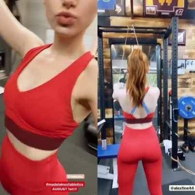 I can't get enough of Madelaine Petsch's spectacular ass & fit body on leakfanatic.com