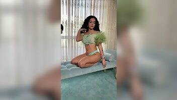 Malu Trevejo BTS Sexy Lingerie OnlyFans XXX Videos Leaked on leakfanatic.com