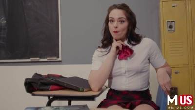 Sophia Burns - Real POV Adventures: Sexy Schoolgirl Fucks Classmate on leakfanatic.com