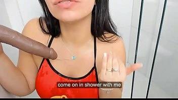 Emanuelly raquel cosplay shower dicks fake cum bbc joi xxx porn video on leakfanatic.com