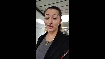 Dani daniels airplane toilet masturbation snapchat xxx porn videos on leakfanatic.com