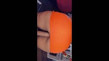 Charley hart sexy orange dress riding dildo snapchat xxx porn videos on leakfanatic.com