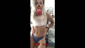 Paola Skye twerking snapchat premium porn videos on leakfanatic.com