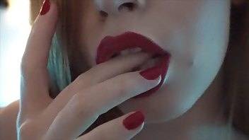 Luna roux smoking spit and lipstick oral fixation | lipstick fetish, oral fixation, smoking, spit... on leakfanatic.com