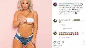 Laci Kay Somers Nude Topless Cooking "C6 on leakfanatic.com