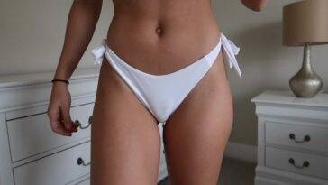 Christina Khalil Thong Bikini Try-On Patreon Video Leaked - Usa on leakfanatic.com