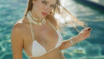 Bella Thorne Pool Bikini Onlyfans Video  - Usa on leakfanatic.com