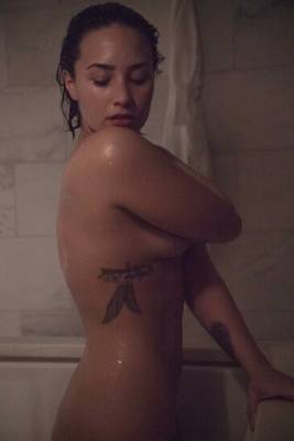 Demi Lovato Nude Magazine Photoshoot  - Usa on leakfanatic.com