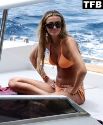 Katherine Pilkington is Spotted Taking a Break on Holiday with Ross Barkley Out in Capri on leakfanatic.com
