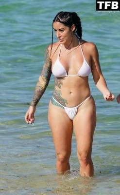 Alysia Magen Hits the Beach in a Bikini on leakfanatic.com