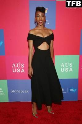 Charmaine Bingwa Flaunts Her Sexy Tits at the 2022 G 19DAY AAA Arts Gala on leakfanatic.com