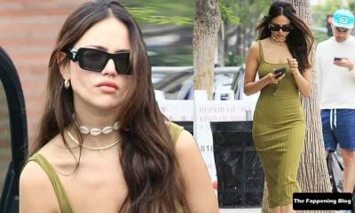 Eiza Gonzalez is Spotted on a Coffee Run in LA on leakfanatic.com