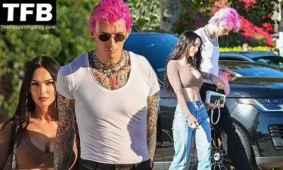 Megan Fox & MGK Have a Lunch Date at Nobu on leakfanatic.com