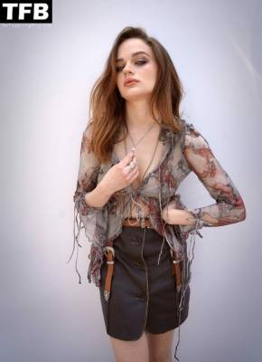 Joey King Poses During 1CThe Princess 1D Press Day in LA (9Photos) on leakfanatic.com
