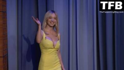 Sydney Sweeney Flashes Her Nude Boob on “The Tonight Show with Jimmy Fallon” (23 Pics + Video) on leakfanatic.com