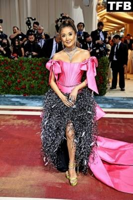 Ashley Park Looks Stunning at The 2022 Met Gala in NYC on leakfanatic.com