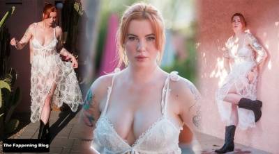 Ireland Baldwin Shows Off Her Sexy Breasts in a New Shoot - Ireland on leakfanatic.com