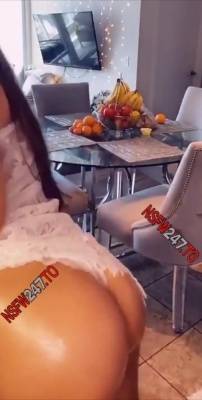 Juli Annee cooking show snapchat premium xxx porn videos on leakfanatic.com