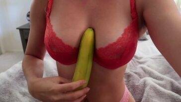 Christina Khalil Banana Deepthroat  Video on leakfanatic.com