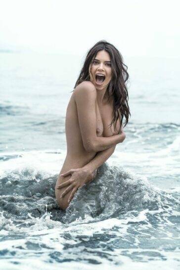 Kendall Jenner Nude Magazine Photoshoot  - Usa on leakfanatic.com