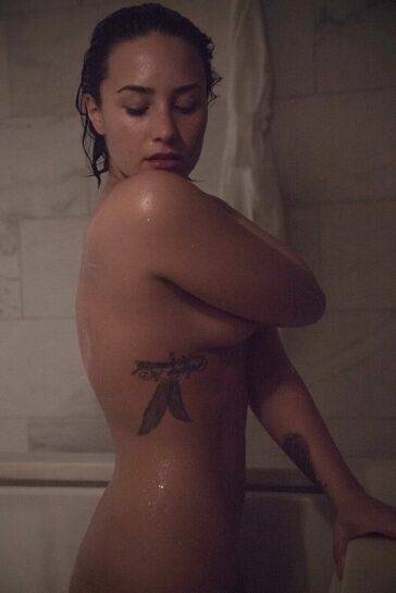 Demi Lovato Nude Magazine Photoshoot  - Usa on leakfanatic.com