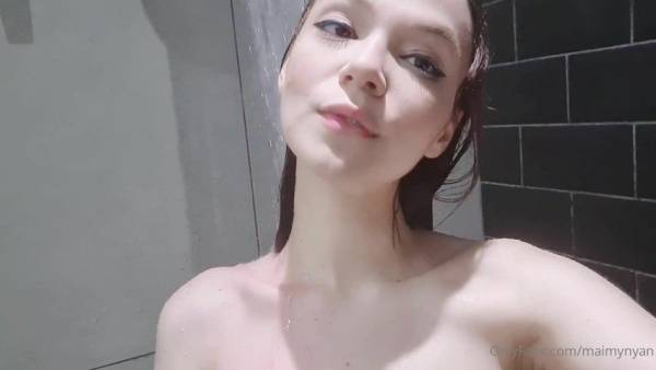 Maimy ASMR - maimynyan Shower Tease on leakfanatic.com