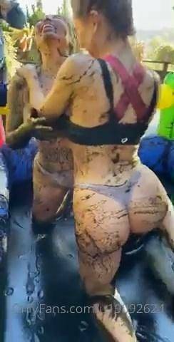 Lana Rhoades Nude Lesbian Mud Wrestling  Video  - Usa on leakfanatic.com