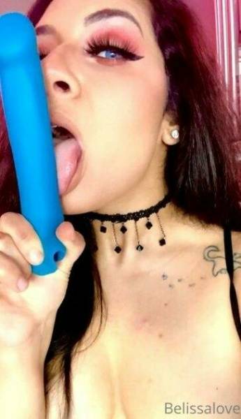 BelissaLovely Nude Dildo Blowjob  Video  - Usa on leakfanatic.com