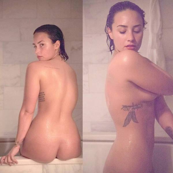 Demi Lovato Magazine Photoshoot Nudes  on leakfanatic.com