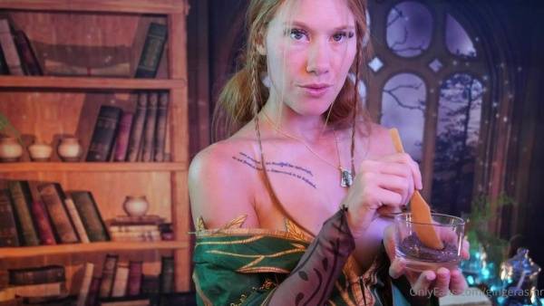 Ginger ASMR - 15 July 2022 - Dirty Ass to Mouth - Triss Merigold Brews A Potent Love Elixir For You And A Friend on leakfanatic.com