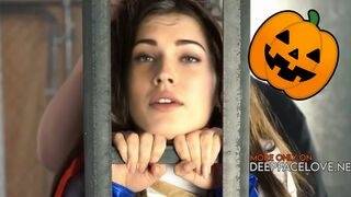 Megan Fox Sex as a Superhero on Halloween on leakfanatic.com