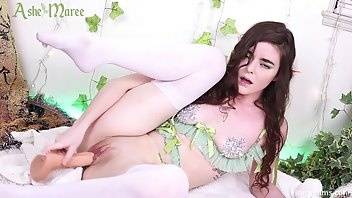 Ashe Maree - Elven Princess Dildo Naked Pussy Fucking Premium Porno Vids on leakfanatic.com