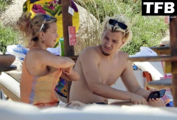 Millie Bobby Brown & Jake Bongiovi Enjoy Their Holidays Together Out in Sardinia on leakfanatic.com