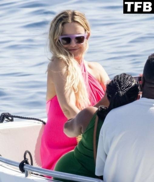 Kate Hudson is Seen on Her Family Trip to Nerano on leakfanatic.com