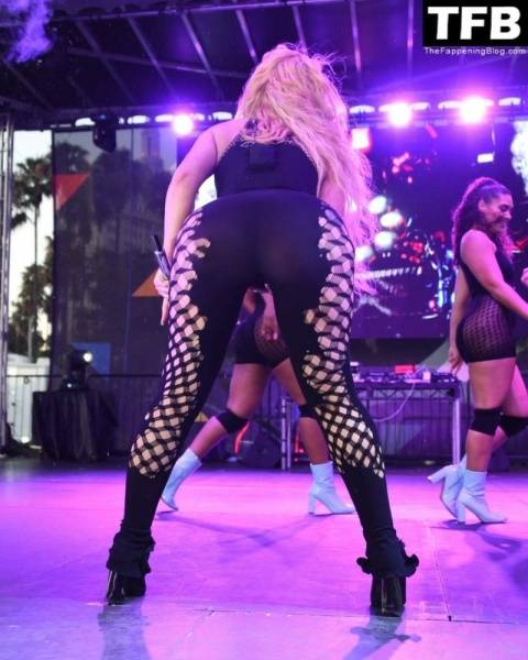 Iggy Azalea Displays Her Stunning Figure at the Long Beach Pride Music Festival in LA on leakfanatic.com