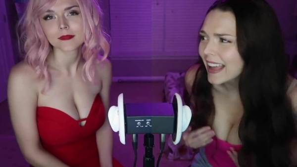 Heatheredeffect ASMR - Twin Ear Eating on leakfanatic.com