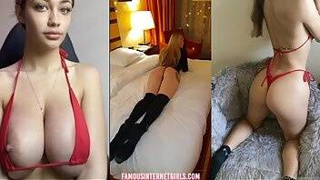 Milana Milks Mirror Topless Tease OnlyFans Insta  Videos on leakfanatic.com