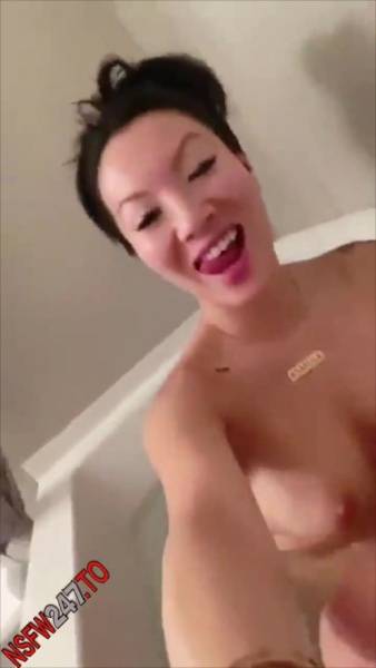 Asa Akira bathtub pussy play snapchat premium xxx porn videos on leakfanatic.com
