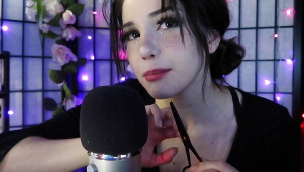 Jinx ASMR - 1 December 2021 - 15 Minute Positive Reinforcements - Cutting and Pull... on leakfanatic.com