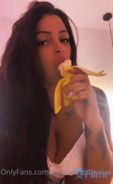 Stephanie Silveira Nude White Lingerie Teasing Video Leaked on leakfanatic.com