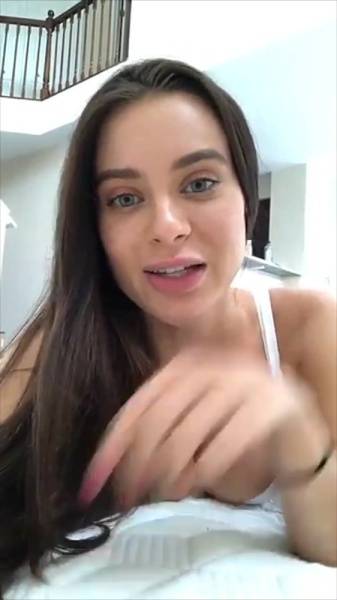 Lana Rhoades banana eating snapchat premium xxx porn videos on leakfanatic.com