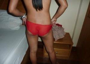 Thai teenager Noon getting finger fucked before trimmed cunt penetration - Thailand on leakfanatic.com