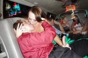 Slutty chicks showing off their blowjob skills on the back seat on leakfanatic.com